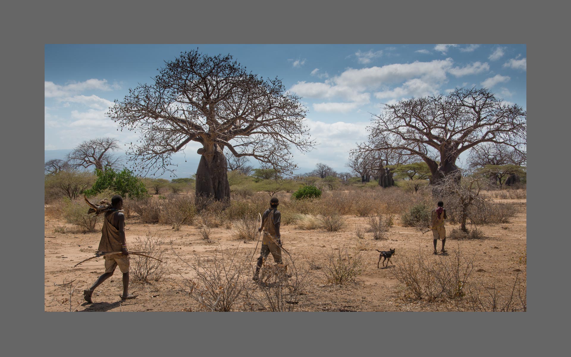 Hadzabe hunters, Tanzania